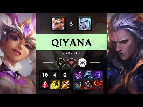 Qiyana Jungle vs Viego: Rampage - KR Grandmaster Patch 14.24