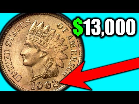 How much is a 1902 Indian Head Penny Worth?