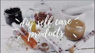 ✩ diy self care products ✩