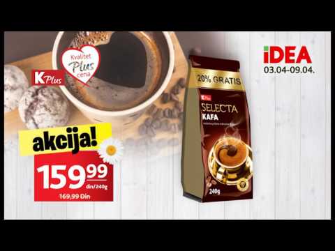 IDEA: Nedelja K plus proizvoda 03. - 09.04.2017.