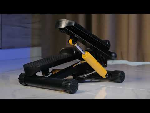 Степпер мини Besport BS-9009 Stage черно-желтый, до 100 кг - фото 1 - id-p1664160144