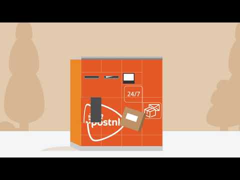PostNL Pakket- en briefautomaat Ontvangen