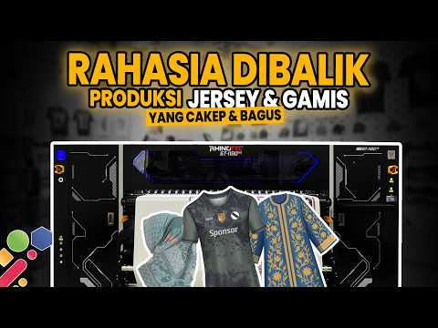 PROSES SABLON SUBLIMASI PRINTING TEKSTIL | Rhinotec