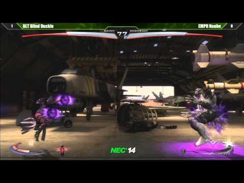 Injustice Top 8 - EGP BLT Blind Duckie vs EMPR Noobe - Northeast Championships 14