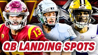 Best Landing Spots For Caleb Williams, Drake Maye, and Jayden Daniels | 2024 NFL Draft