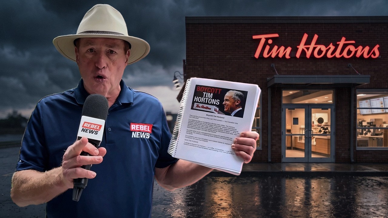 We Tried Delivering A Petition… Tim Hortons Refused!