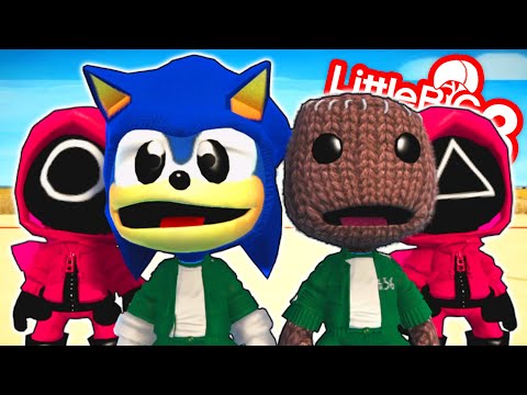 Sonic & Sackboy Play SQUID GAME - LittleBigPlanet 3 PS5 Gameplay | EpicLBPTime