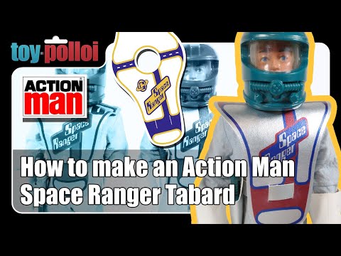 Make your own Vintage Action Man Space Ranger Tabard - Toy Polloi