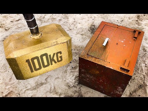 Can THOR'S HAMMER Break Into a 250KG SAFE? Video
