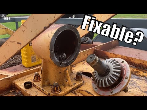 Fix Your LEAKING Bush Hog! | Gearbox Input Shaft Seal Repair-- Cheap and Easy!