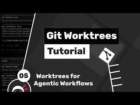 Git Worktrees Tutorial 5 Worktrees In Agentic Coding Workflows