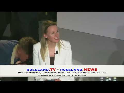 MSC: Frankreich, Großbritannien, USA, Niederlande und Ukraine diskutieren Verteidigungsgarantien