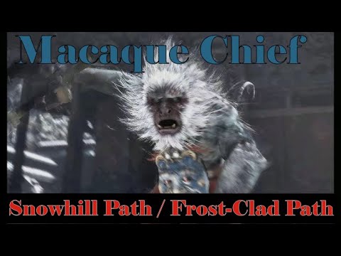 Black Myth Wukong / Macaque Chief /Snowhill Path / Frost-Clad Path