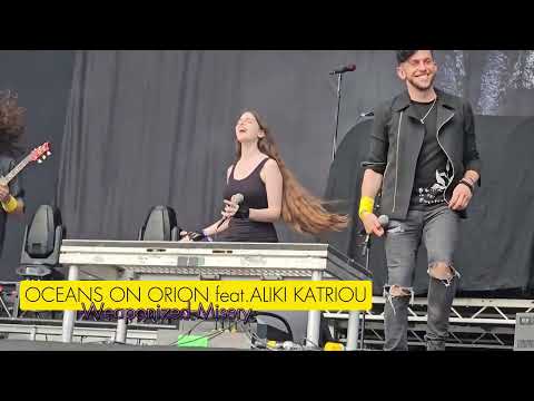 OCEANS ON ORION & ALIKI KATRIOU- Weaponized Misery (live at Romexpo București RO jul2024)