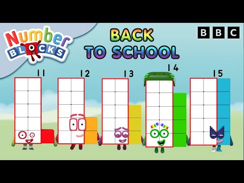@Numberblocks- #BacktoSchool | Meet Numbers 11-15 | Learn to Count