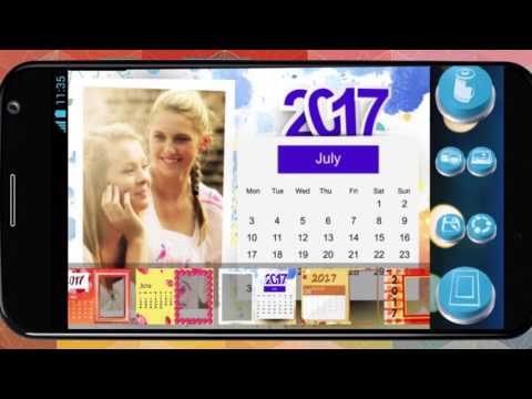 2019 Calendar Photo Frames Video