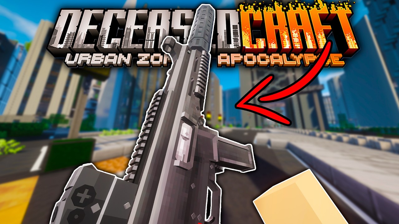 FABRIQUEI minha PRIMEIRA ARMA de VERDADE!!! - Minecraft DeceasedCraft E10 (1.20.1)