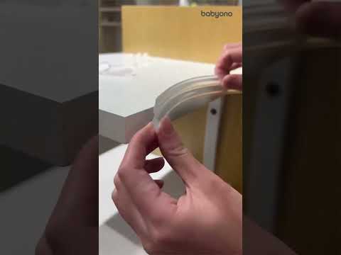 BabyOno edge protection tape, Transparent 3m