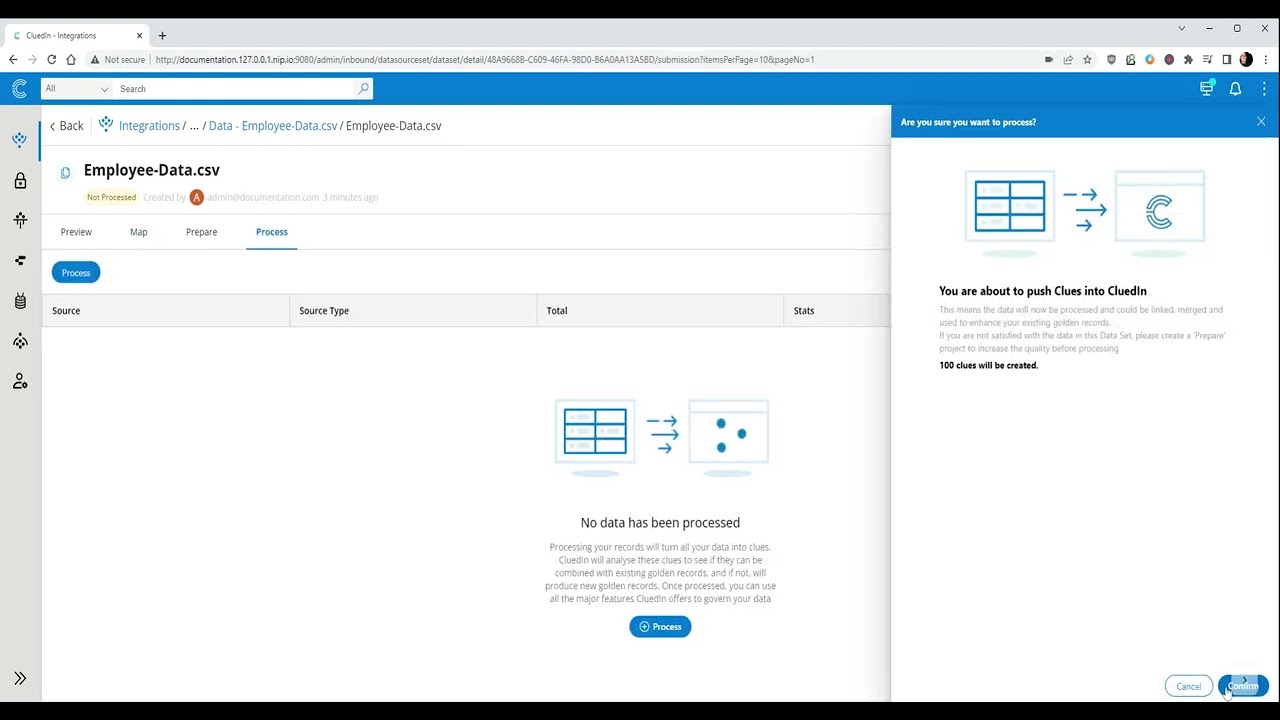 Creating automated hierarchies from data (MDM Demo)