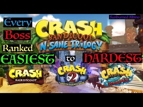 All Crash Bandicoot N Sane Trilogy Bosses Ranked Easiest to Hardest