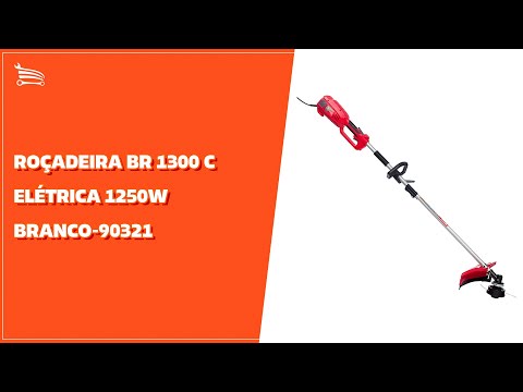 Roçadeira Elétrica Br 1300C 1250W  - Video