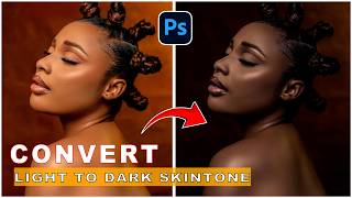How to Change Light Skin to Dark Skin in Photoshop (Natural & Realistic Results)