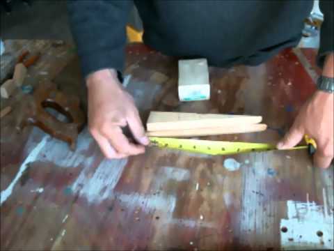 Making a Simple Wooden Marionette puppet: Part 1, The Body