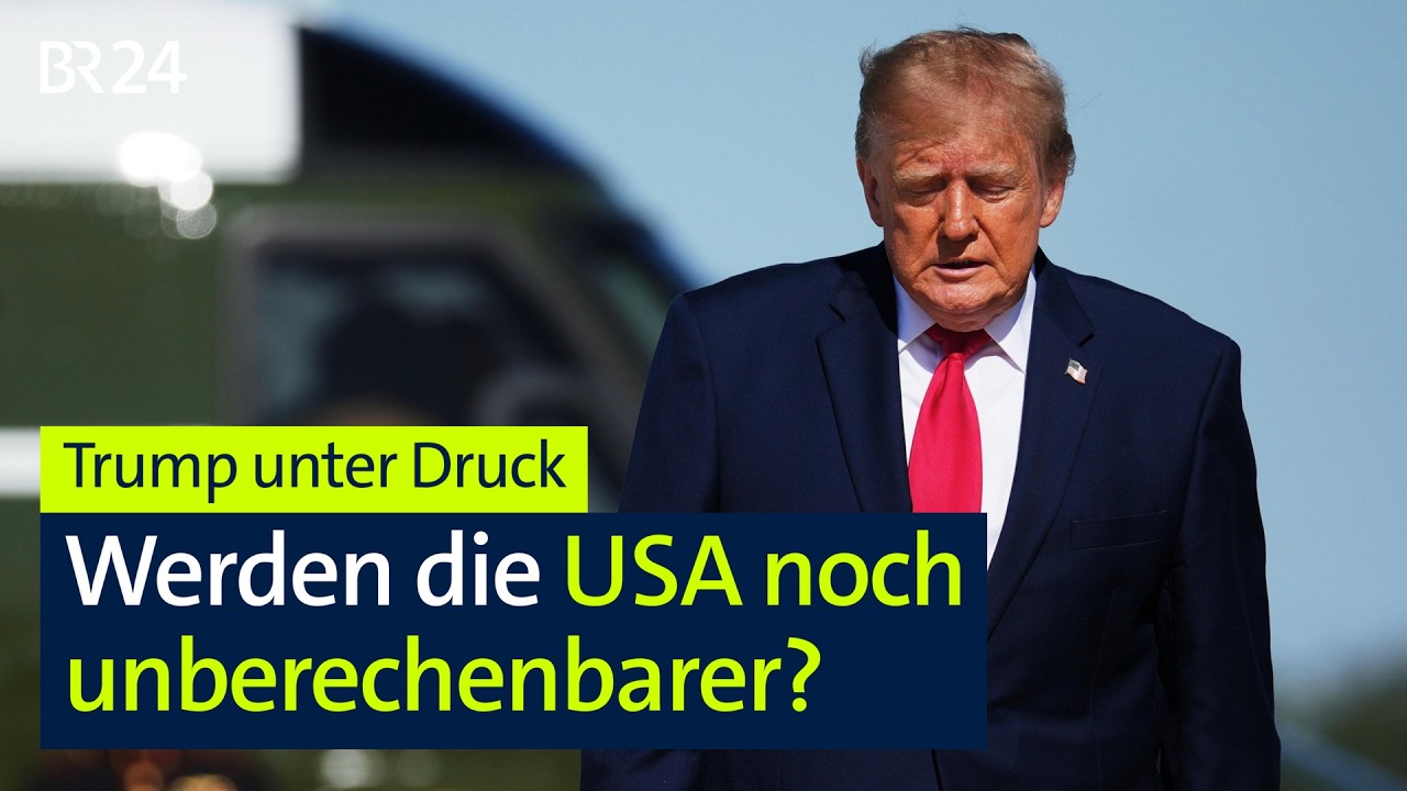 Trump unter Druck: Werden die USA noch unberechenbarer? | Münchner Runde | BR24
