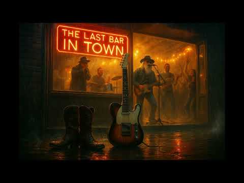 The Last Bar in Town - AI-Created Blues Rock & Boogie Rock Anthem