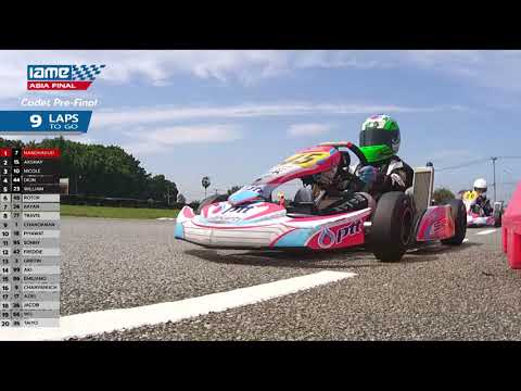 IAME Asia Final 2018 - Cadet Pre-Final
