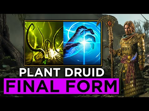 One Button Screen Clears with Entangle Plant Druid in POE 2!