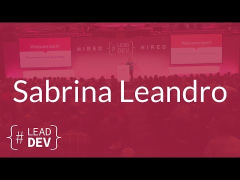 Big Rewrite Strikes Again – Sabrina Leandro | The Lead Developer UK 2017