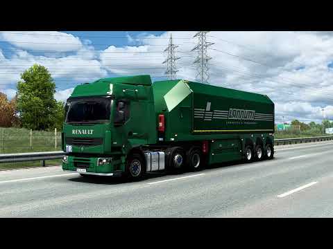 ETS2 1.42 - Euro Truck Simulator 2 - Renault Premium - Sankt Petersburg (RU) to Vyborg (RU)