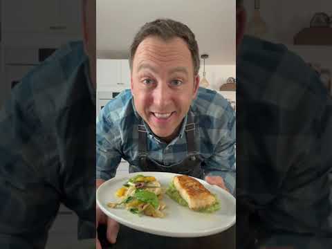 Chilean Seabass with Avocado and Fennel Salad Recipe