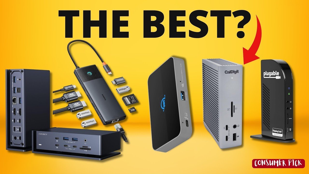 🏆 ✅ 5 Best Laptop Docking Stations of 2025 – Expand Your Laptop’s Power!