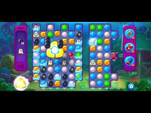 Fishdom Super Hard level 9420 no boosters フィッシュダム