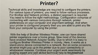 Steps for Brother Printer Setup