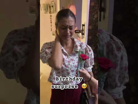 Birthday surprise #birthday #memories #brithdaygift #crying #surprise