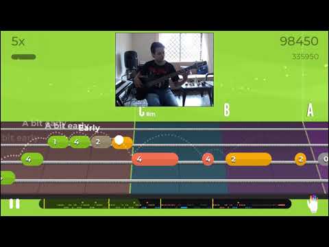 Music n' English - Hernán Alejos - Yousician Nivel 5 - California Dreamin' (Full Bass)