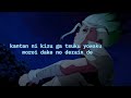 Dr STONE SCIENCE FUTURE Part 2 Ending FULL No Man S World By Otoha Lyrics