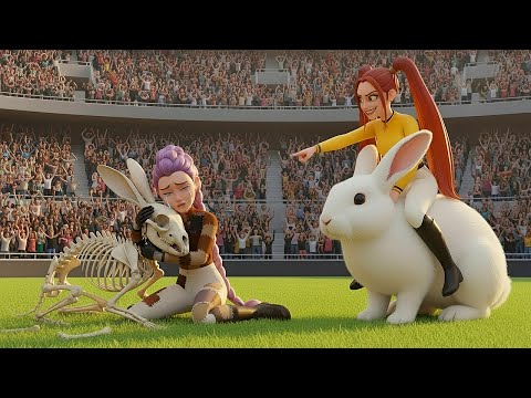RUMI Gets Giant Rabbit Racing Championship - KPOP Demon Hunters
