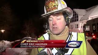 Flames break out at elderly housing complex in Dover