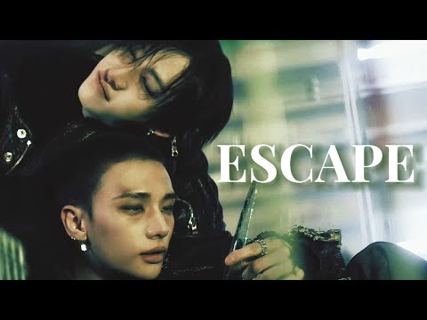 [1 HOUR LOOP] Stray Kids \ESCAPE (Bang Chan & Hyunjin)\ Easy Lyrics