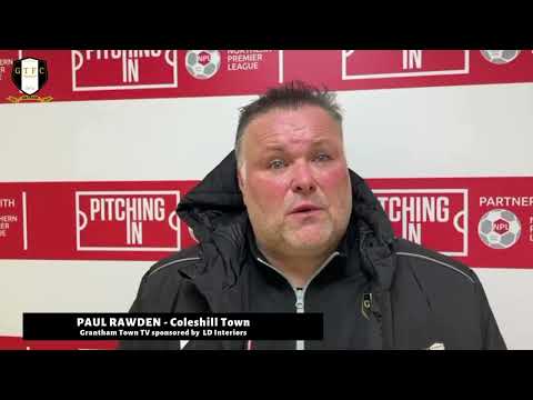 POST MATCH INTERVIEW - Paul Rawden - Coleshill Town (H) 29/10/2024