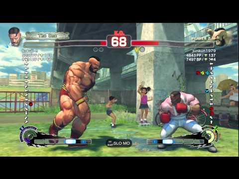 kokuji-n [Dudley] vs. junkun1979 [Zangief] | SSF4 Arcade Edition