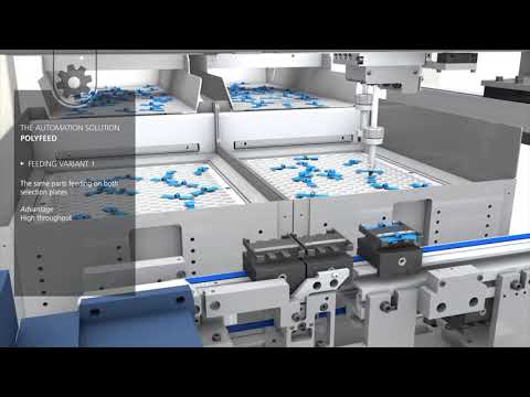 MIKRON - Automation - Polyfeed - Flexible feeding system using vision recognition