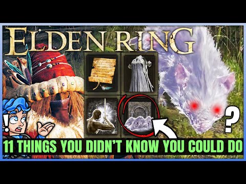 11 New Secrets You Didn't Know About in Elden Ring - New Katana & Spirit Ashes - Tips Tricks & More!