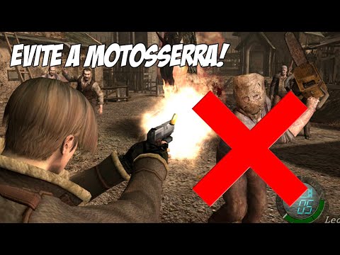 Dicas Resident Evil 4 #01 - Como Evitar o Zumbi na da Motossera na Primeira Vila( Salvador )