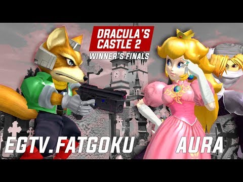 Dracula's Castle 2 - Winner's FInals - Egtv.FatGoku (Fox) vs Aura (Peach, Sheik)