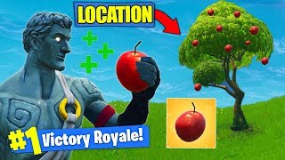 *NEW* APPLE LOCATION & GAMEPLAY In Fortnite Battle Royale!